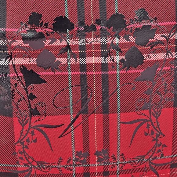 NWT {Victoria's Secret} Black Red Weekender Tote: Stylish Travel NWT - Picture 4 of 4